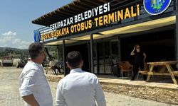 BAŞKAN CIVA ESKİPAZAR TERMİNALİNDE İNCELEMELER YAPTI