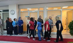 KARABÜK EĞİTİM VE ARAŞTIRMA HASTANESİ'NDE BAYRAMLAŞMA TÖRENİ