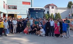 KARABÜKLÜ GENÇLER YAZ KAMPI İÇİN YOLA ÇIKTI