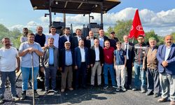 KÖY YOLLARI SICAK ASFALTLA BULUŞUYOR