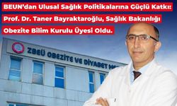 PROF. DR. TANER BAYRAKTAROĞLU OBEZİTE BİLİM KURULU ÜYESİ OLDU