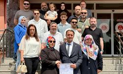 AYDINLIKEVLER'İN YENİ MUHTARI MAZBATASINI ALDI