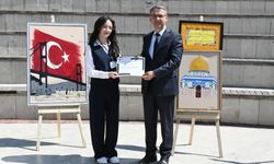 ÖĞRENCİLERİN RESİMLERİ SERGİLENDİ
