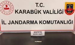 KARABÜK'TE 17 SENTETİK ECZA ELE GEÇİRİLDİ