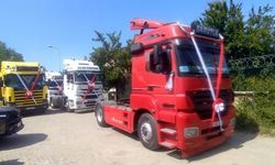 TIR ŞOFÖRÜNE TIR KONVOYU