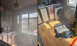 MUTFAKTA ÇIKAN YANGIN EVİ KÜLE ÇEVİRİYORDU