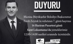 SAFRANBOLU BELEDİYESİ’NDEN FERDİ ZEYREK’İN 7. GÜNÜNDE HAYIR YEMEĞİ