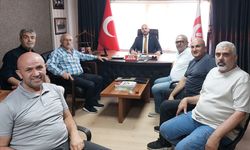 POLİS EMEKLİLERİ DERNEĞİ'NDEN YENİDEN REFAH PARTİSİ'NE ZİYARET