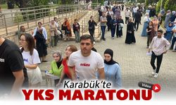 KARABÜK'TE ÜNİVERSİTE SINAV HEYECANI BAŞLADI