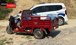3 TEKERLİ MOTOSİKLET DEVRİLDİ: 6 YARALI