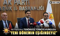 AK PARTİ KARABÜK İL BAŞKANI SALT “TÜRKİYE YÜZYILI’NIN KAPILARI AÇILDI”