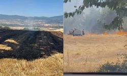 KORKUTAN ANIZ YANGINI EVLERE SIÇRAMADAN SÖNDÜRÜLDÜ