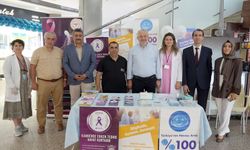 AVM'DE VATANDAŞLARA SİGARANIN ZARARLARI ANLATILDI