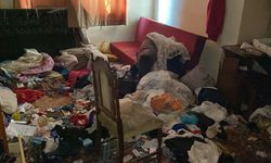 BOLU'DA KİRACI EVİ ÇÖP YIĞININA ÇEVİRİP KAÇTI