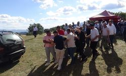 BOLU'DA MÜSABAKA ESNASINDA GÜREŞÇİNİN DİRSEĞİ KIRILDI
