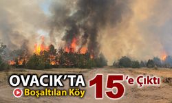 OVACIK'TA BOŞALTILAN KÖY SAYISI 15'E YÜKSELDİ