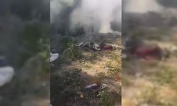 ÇAYCUMA'DA ÇÖP YANGINI ORMANA SIÇRADI