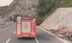 DÜZCE BELEDİYESİ İTFAİYE EKİPLERİ KARABÜK'E YARDIM İÇİN YOLA ÇIKTI