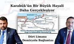 KARABÜK’Ü 4 LİMANA BAĞLAYACAK DEV DEMİRYOLU PROJESİ BAŞLIYOR