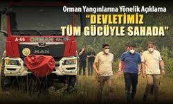 AK PARTİ'DEN ORMAN YANGINLARINA YÖNELİK AÇIKLAMA