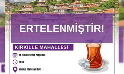 SAFRANBOLU'DA MAHALLE TOPLANTISI ERTELENDİ
