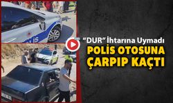 POLİSİN "DUR" İHTARINA UYMAYAN SÜRÜCÜ ORTALIĞI BRİBİRİNE KATTI