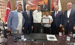 HALİL MUTLU'YA ÇANKIRI'DA FAHRİ HEMŞEHRİLİK VERİLDİ