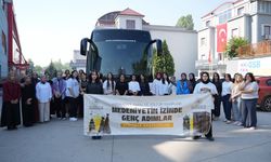 KARABÜK'ÜN KIZ ÖĞRENCİLERİ 'MEDENİYETİN İZİNDE' KAMPI İÇİN NEVŞEHİR'DE