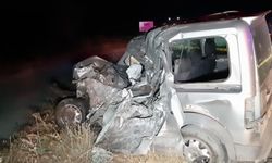 BOLU'DA FECİ KAZA: 1 ÖLÜ 1 YARALI