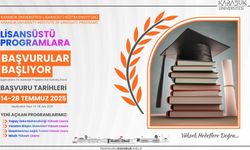 KBÜ'DE LİSANSÜSTÜ PROGRAM BAŞVURULARI BAŞLIYOR