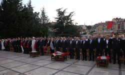 KASTAMONU'DA 15 TEMMUZ DEMOKRASİ VE MİLLİ BİRLİK GÜNÜ ANMA PROGRAMI DÜZENLENDİ