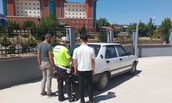 KASTAMONU'DA DRİFT ATAN SÜRÜCÜ POLİSTEN KAÇAMADI