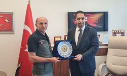 ORMAN BÖLGE MÜDÜRÜNDEN ADALET KOMİSYONU BAŞKANINA ZİYARET
