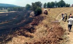 KASTAMONU'DA ÖRTÜ YANGINI