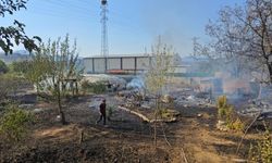 CEMALLER'DE OT YANGINI: EVLER VE SERALAR YANDI