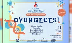 KARABÜK BELEDİYESİ'NDEN ÇOCUKLARA "BİLİMSEL OYUN GECESİ"