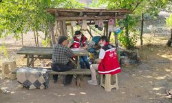 YANGINDAN ETKİLENEN VATANDAŞLARA PSİKOSOSYAL DESTEK VERİLİYOR