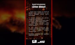 SAFRANBOLU BELEDİYESİ'NDEN SICAK HAVA VE YANGIN UYARISI
