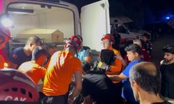YANGIN İÇİN GELİYORDU, UÇURUMDAN DÜŞEN TANKERDE CAN VERDİ
