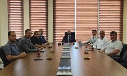 BARÜ REKTÖRÜ AKKAYA İSTİŞARE TOPLANTISINA KATILDI