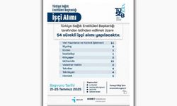 TÜSEB 54 SÜREKLİ İŞÇİ ALACAK