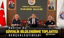KARABÜK'TE HAZİRAN AYINDA SUÇ ORANLARINDA AZALIŞ DENETİMLERDE ARTIŞ VAR