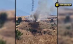 GÖZTEPE TÜMÜLÜSÜ MEVKİSİNDE YANGIN