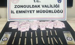 ZONGULDAK'TA UYUŞTURUCU OPERASYONU: 3 TUTUKLAMA