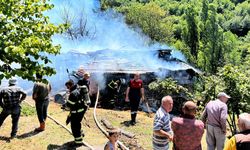 ZONGULDAK'TA KÖMÜRLÜK YANGINI KORKUTTU