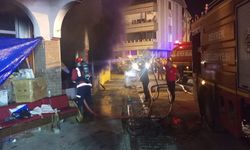 ZONGULDAK'TA SHOWROOMDA YANGIN PANİĞİ