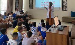 AKÇAKOCA GENÇLİK MERKEZİ'NDE ÇOCUKLARA SAĞLIK EĞİMLERİ DEVAM EDİYOR