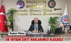 ÖZÇELİK İŞ SENDİKASIN'DAN ALTER DEMİR ÇELİK'E SERT TEPKİ