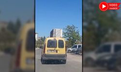 BUZDOLABINI ARACIN TAVANINDA TAŞIYAN SÜRÜCÜYE CEZA