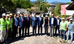 BAŞKAN DEMİR ÇALIŞMALARI YERİNDE İNCELEDİ